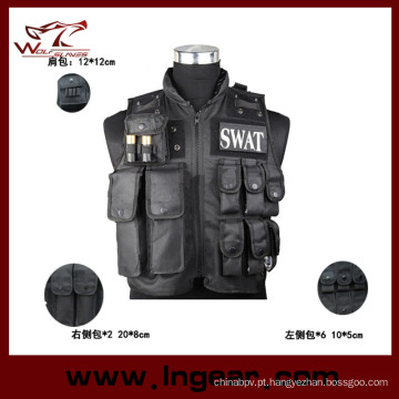 SWAT de colete tático policial para Airsoft militar Tornozele